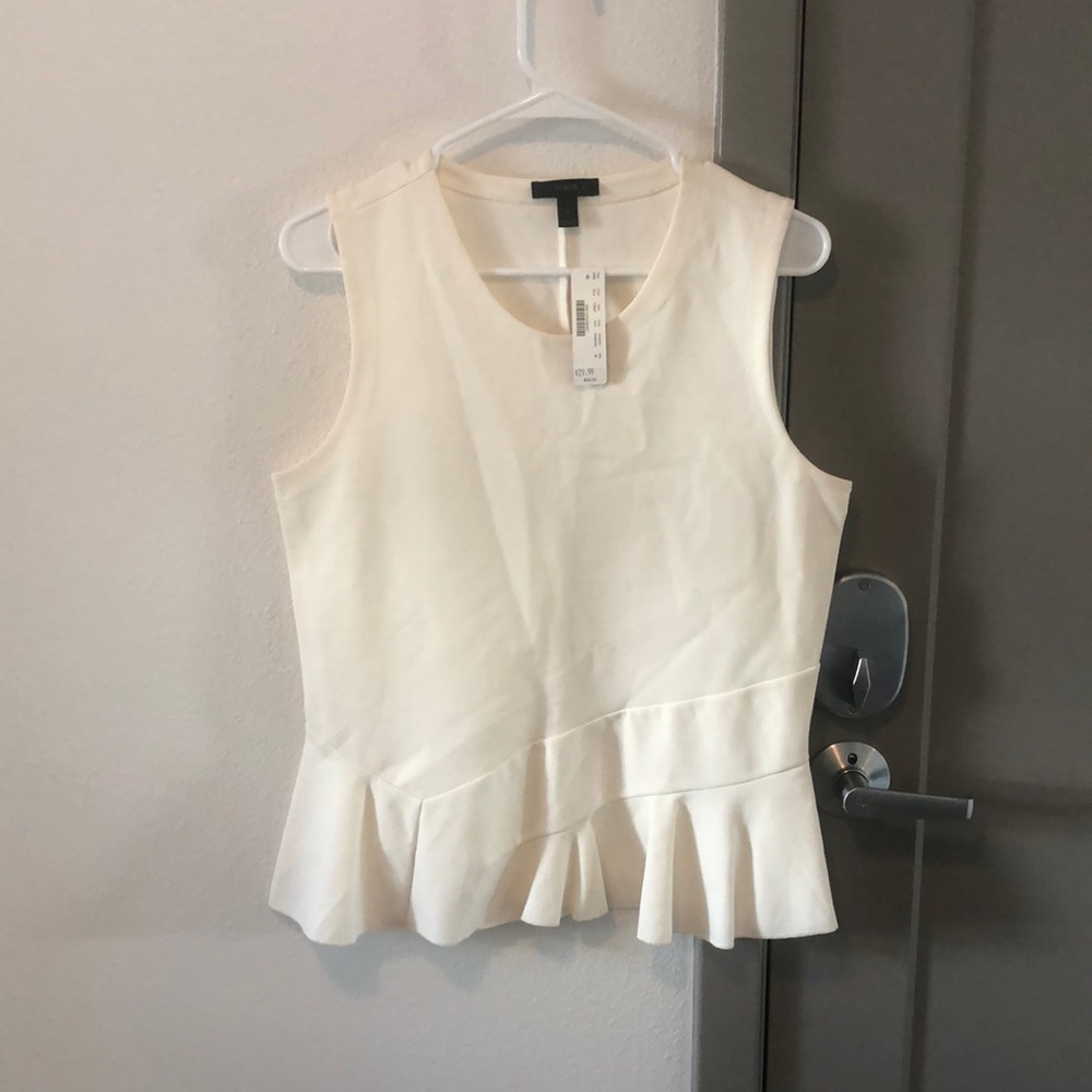 White professional tank top